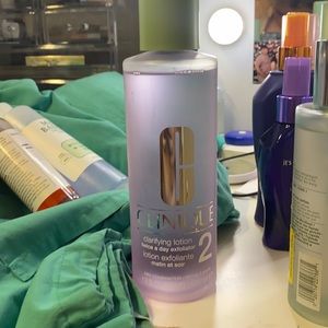 Brand new never used Clinique clarifying lotion #2